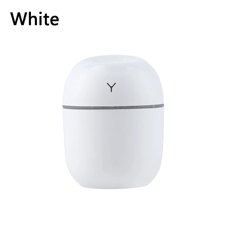 Portable USB Mini Air Humidifier & Essential Oil Diffuser with LED Light (GL-013-HUMID)